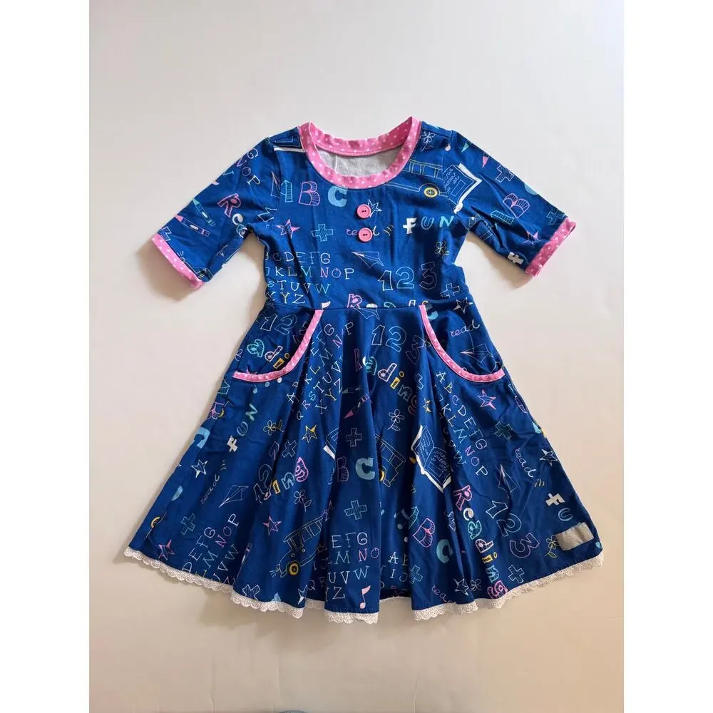 Eleanor Rose school graphics Camila dress